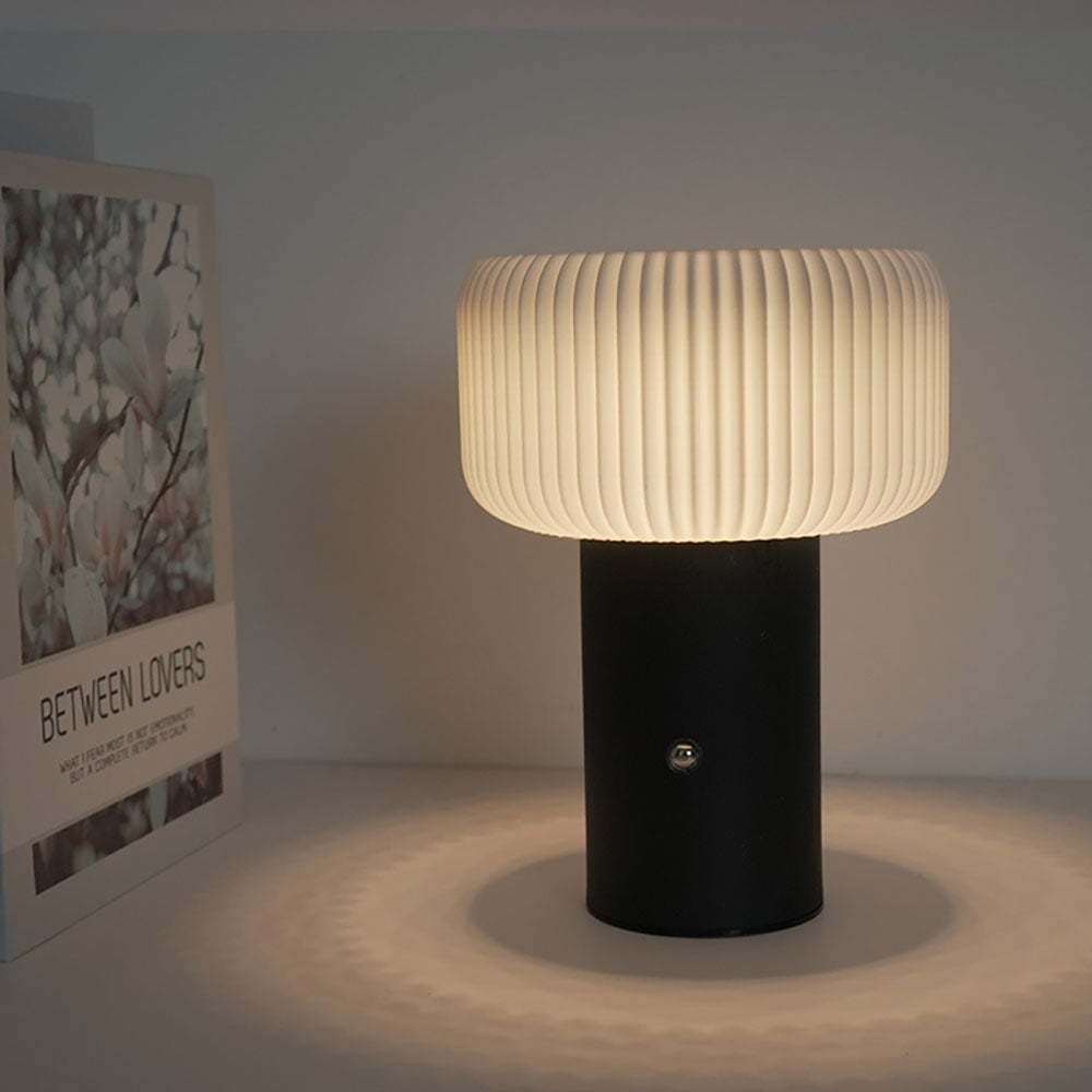 Lampe de table champignon