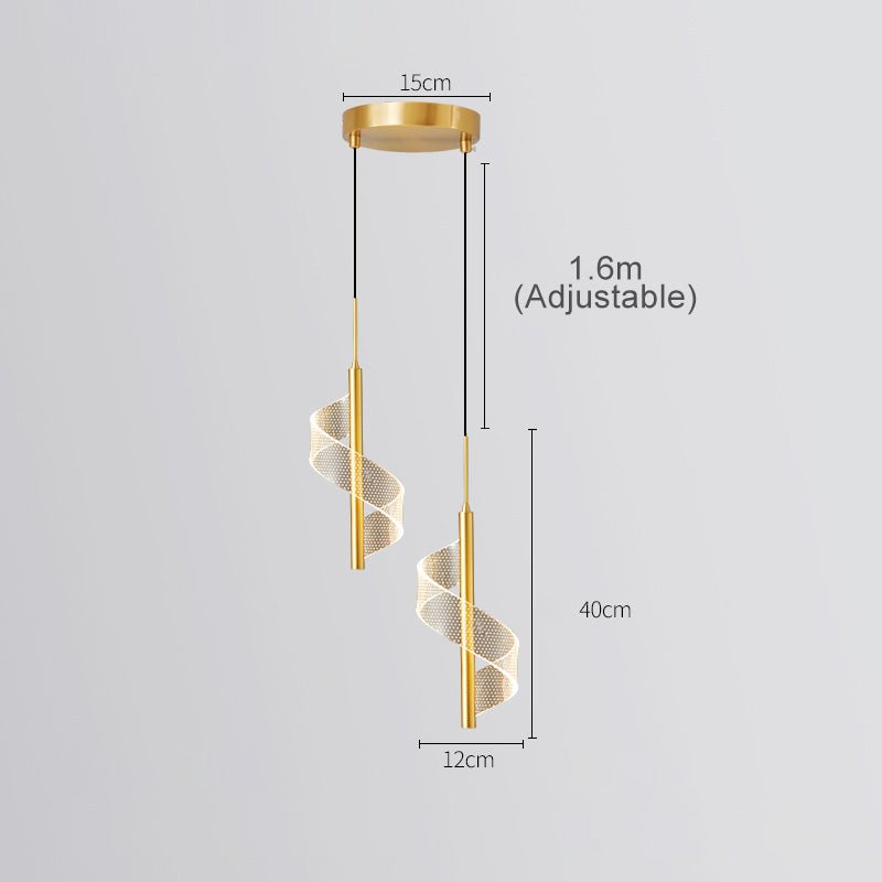 Lampes suspendues LED de style moderne