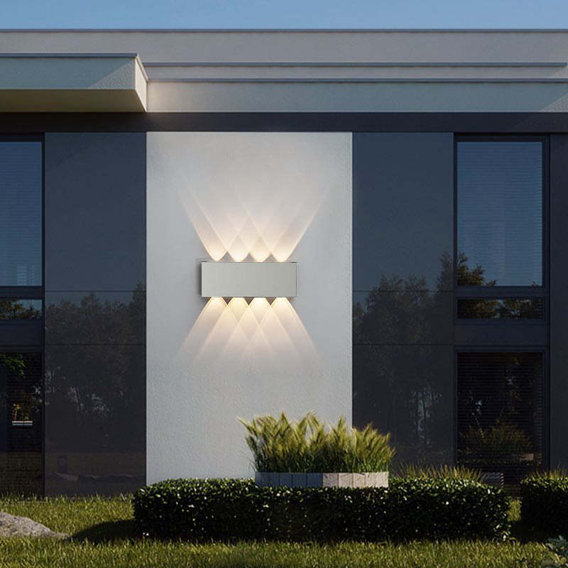 Applique murale LED en aluminium étanche pour l'extérieur