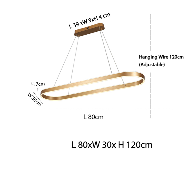 Suspension en Or Rose