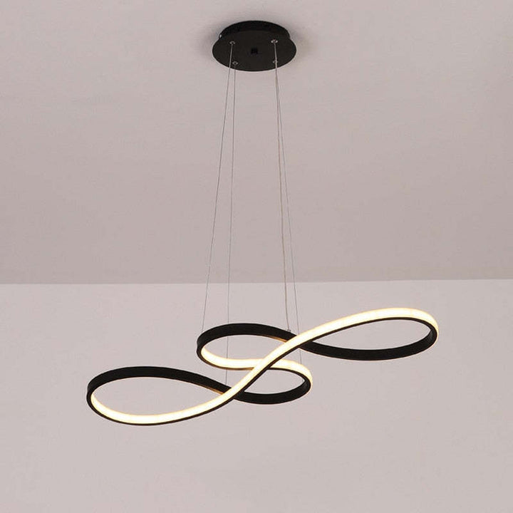Lampe suspendue LED Design de notes musicales