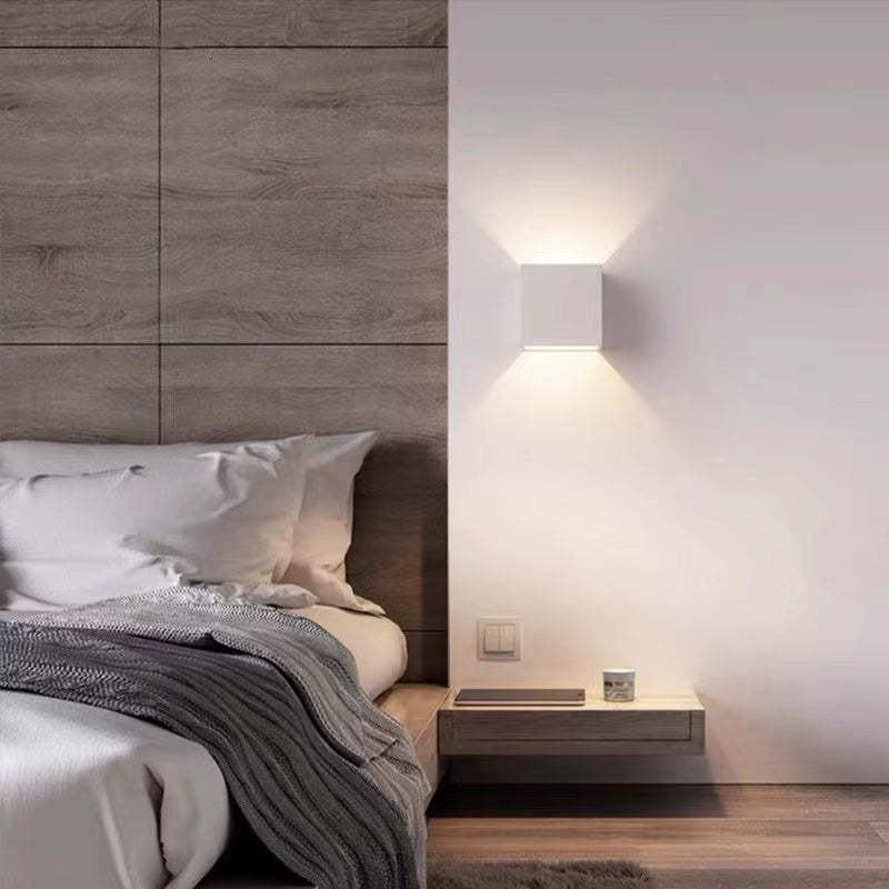 Moderne Applique Murale LED Étanche en Aluminium pour Intérieur et Extérieur