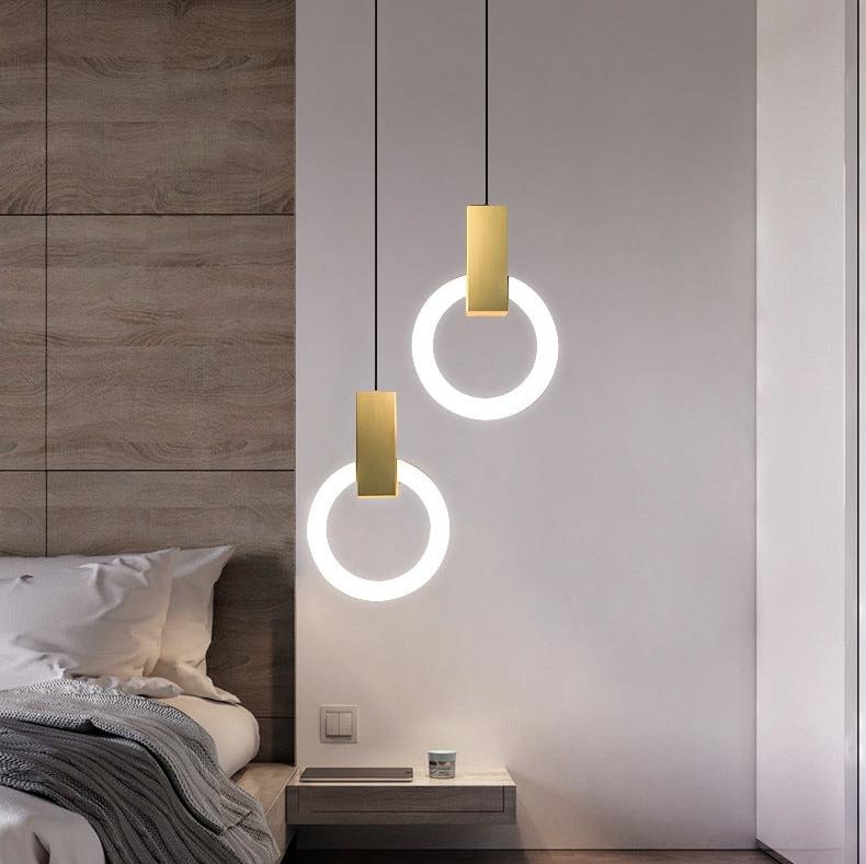Lampe Suspendue LED Anneau Nordic