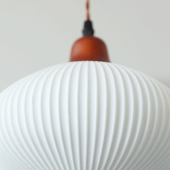 Lampe Suspendue Céramique Blanche