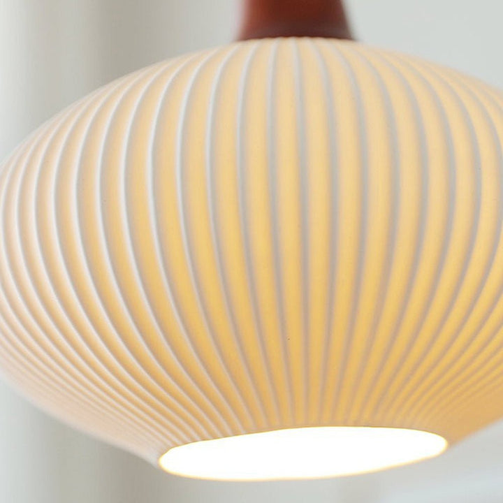 Lampe Suspendue Céramique Blanche