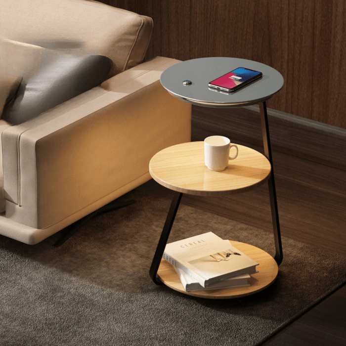 Signature | Table d'appoint avec éclairage intégré