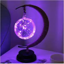 Lampe de lune enchantée