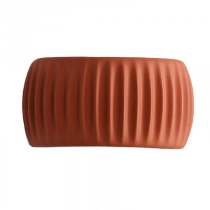 Applique murale en résine moderne Art Déco à texture nervurée