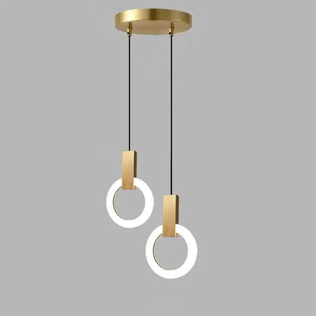 Lampe Suspendue LED Anneau Nordic
