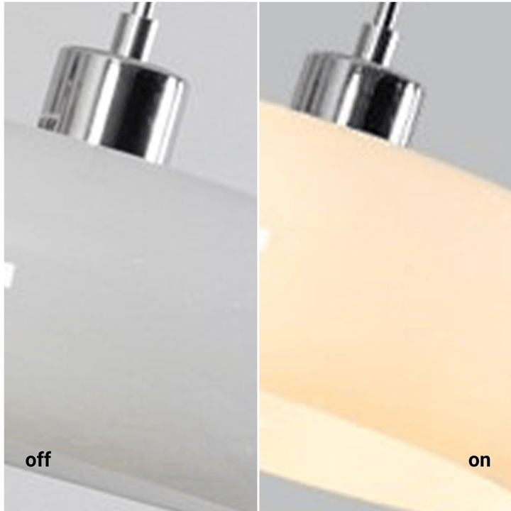 Suspension en verre Hailie en forme de pain