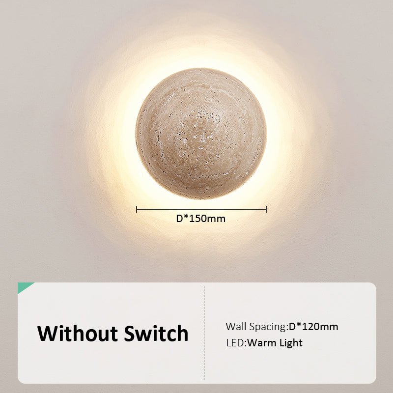 Applique murale en style crème scandinave