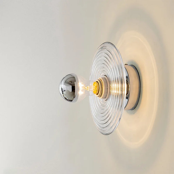 Applique Murale en Verre LED Vintage