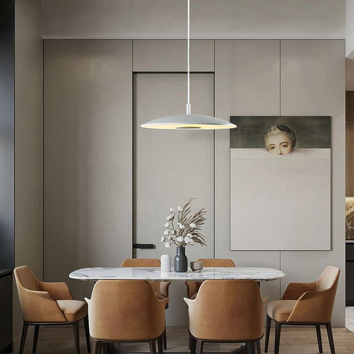 Lampes suspendues LED en nickel fer