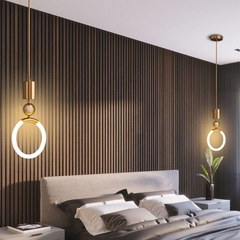 Nordic Lampe Suspendue LED Simple