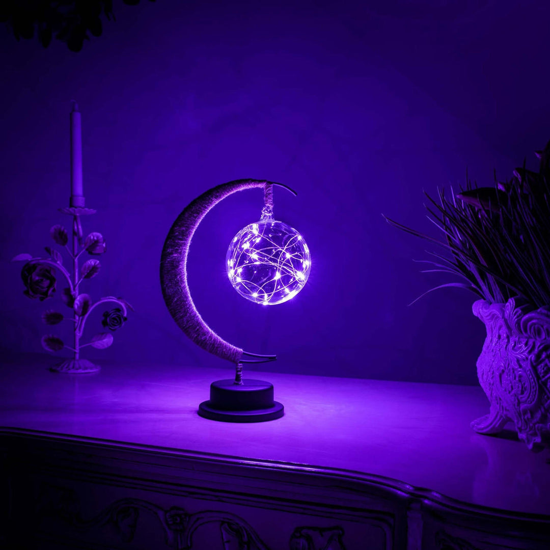 Lampe de lune enchantée
