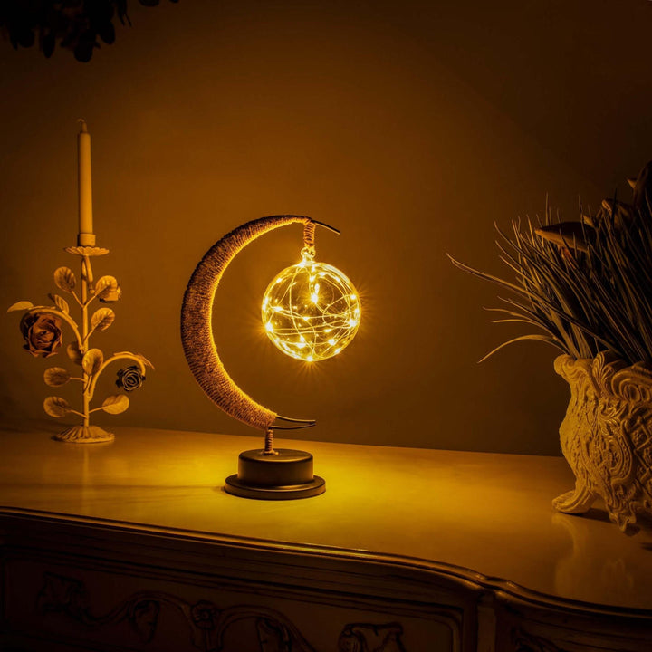 Lampe de lune enchantée