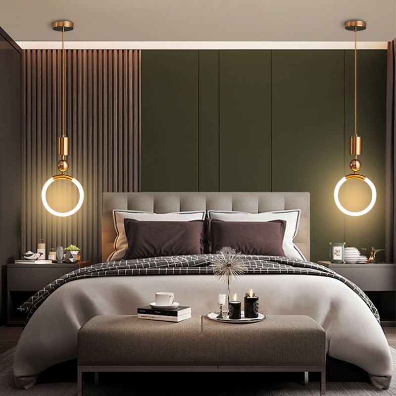 Nordic Lampe Suspendue LED Simple