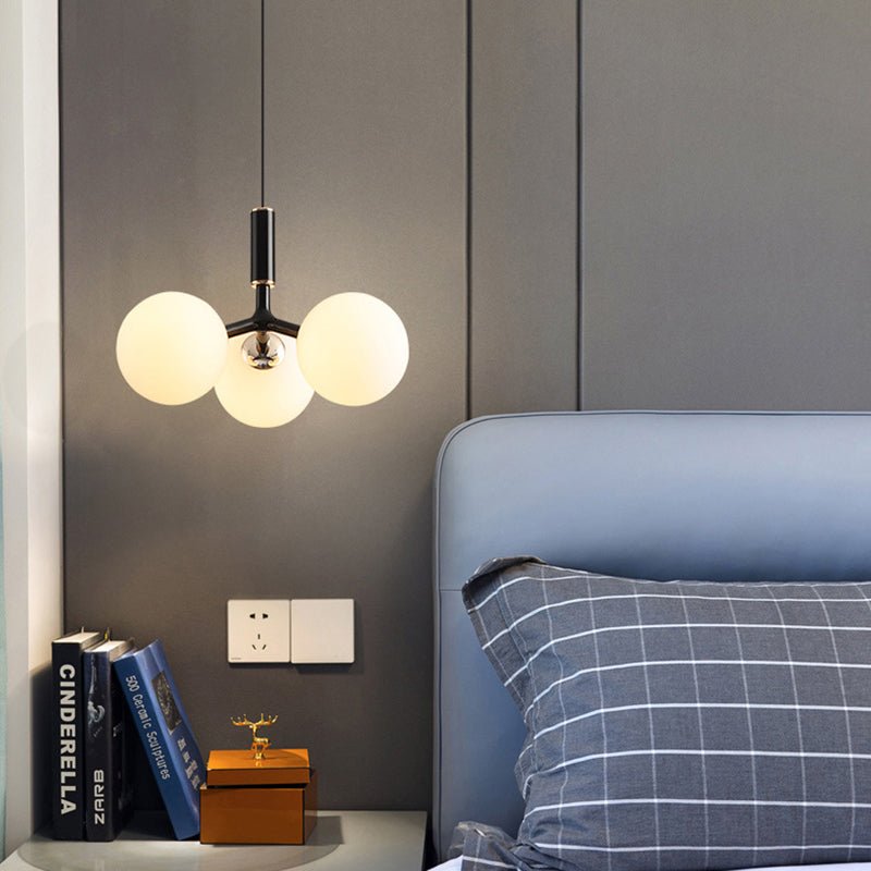 Lustre en verre de luxe de style nordique