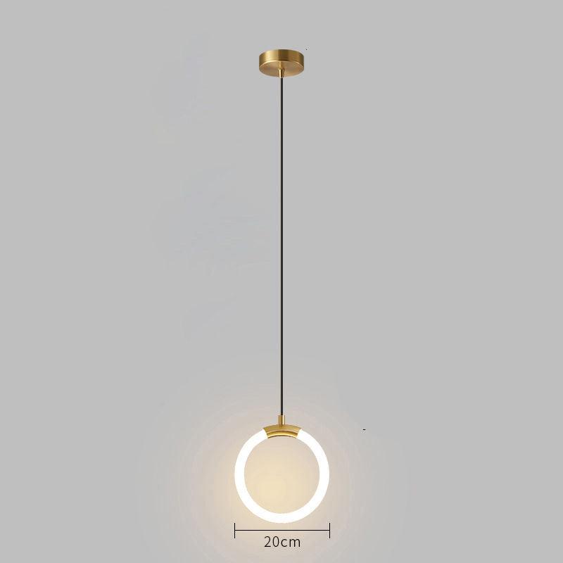 Nordic Lampe Suspendue LED Simple