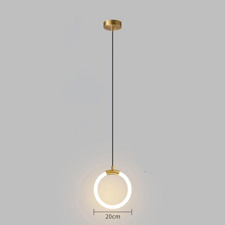 Nordic Lampe Suspendue LED Simple