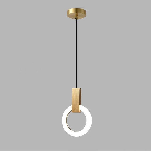 Lampe Suspendue LED Anneau Nordic