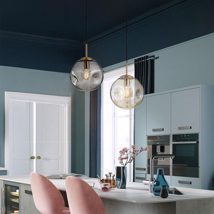 Suspension en verre Brikey