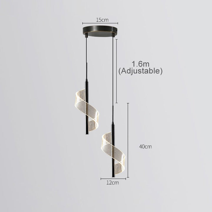 Lampes suspendues LED de style moderne